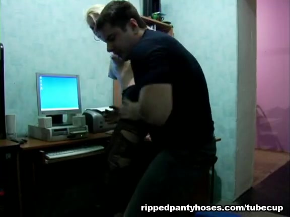 Black pantyhose irritating chief