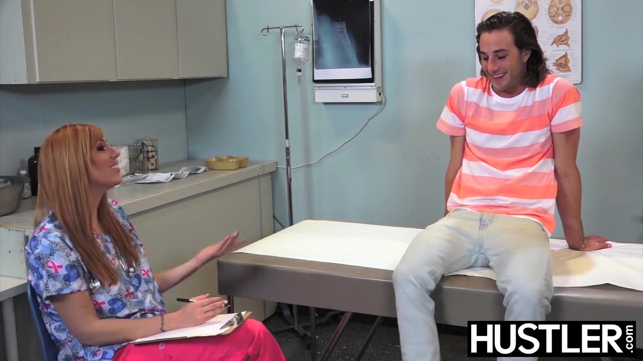Redhaired nurse Lauren Phillips anally plowed passionately