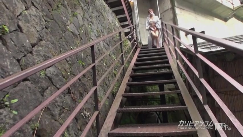 Chihiro Akino Naking Walk In Hot Spring Hotel - Caribbeancom