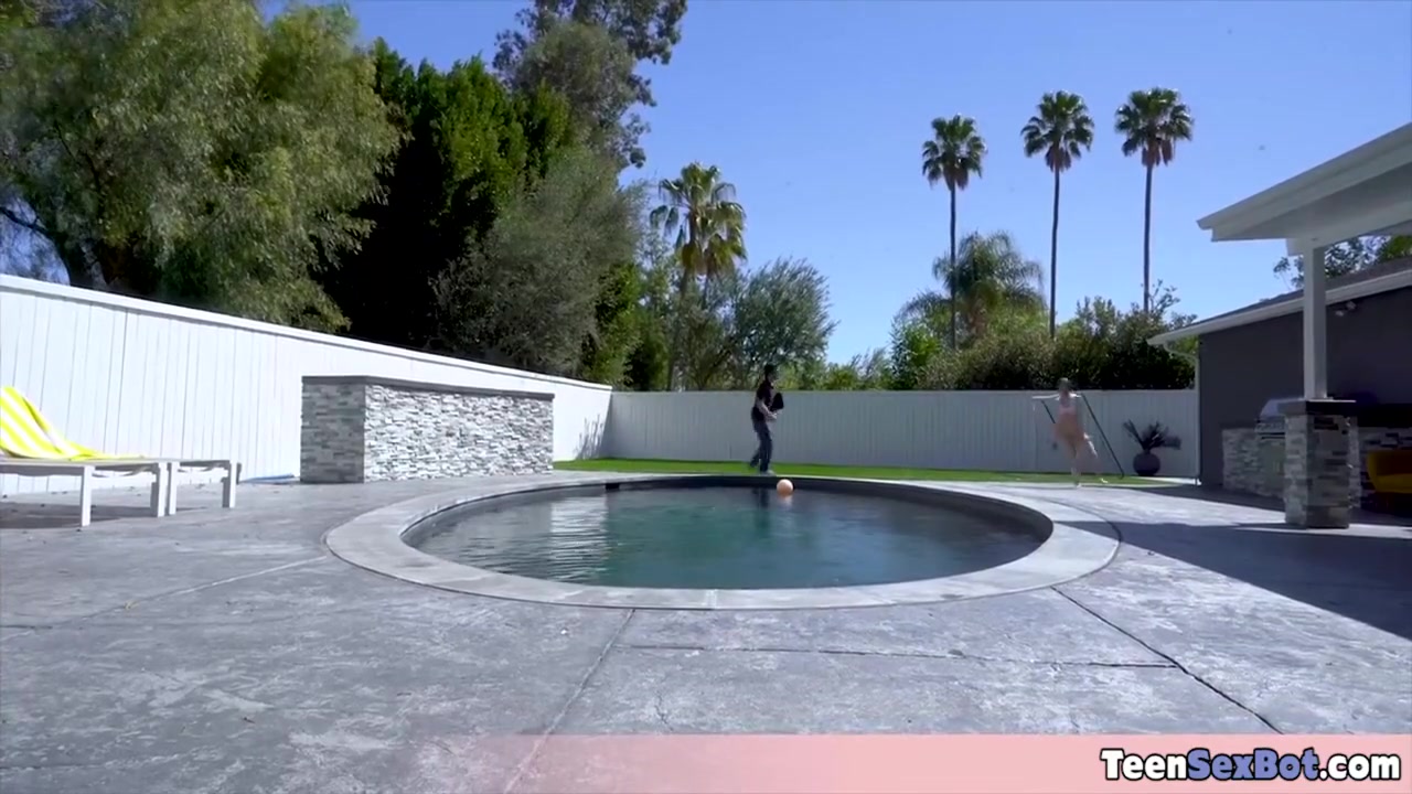 Extra Small Maya Seduced Me By The Pool
