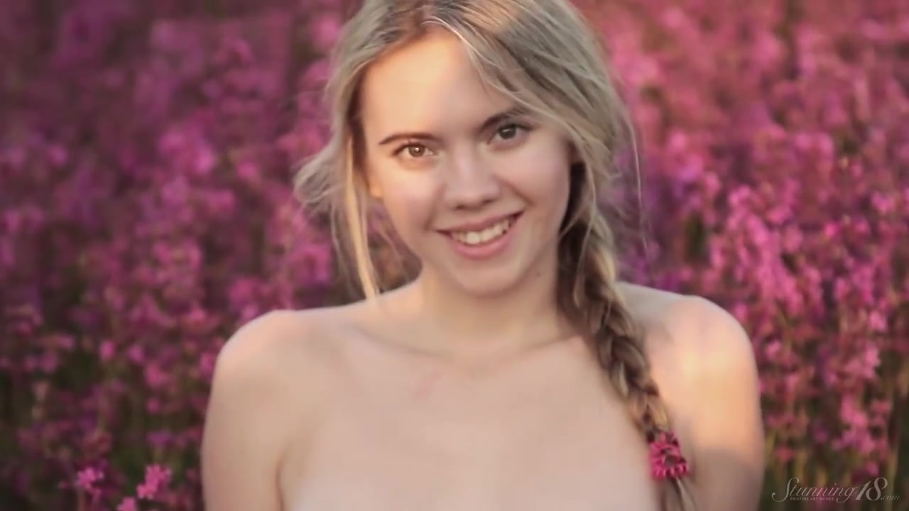 19yo Braided Nymph Nova Gets Fully Naked Outdoors!