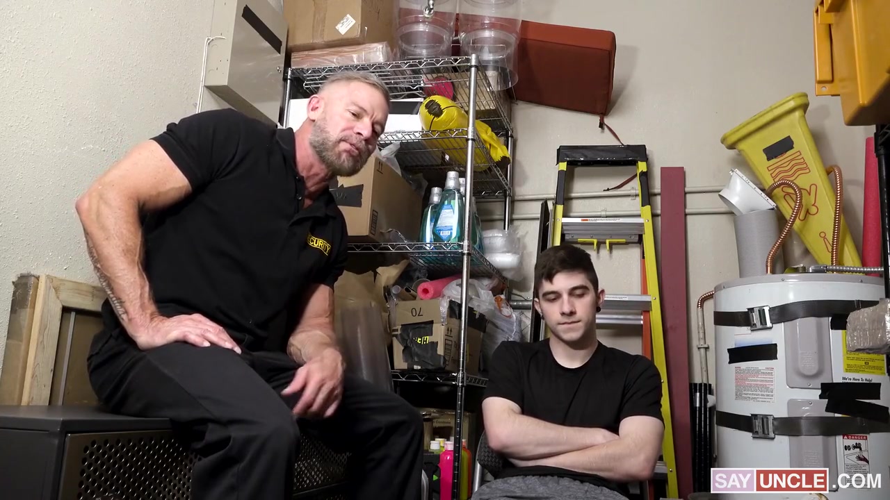 Harrison Todd In Security Guards Devious Plan For Young Delinquent