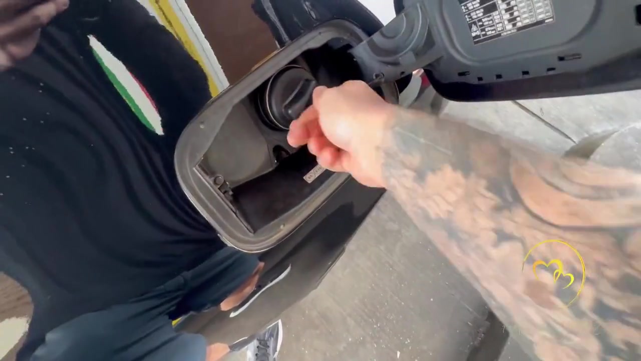 German Fairybond Public Sex Tour At Autobahn - Fucked By Benz Amg