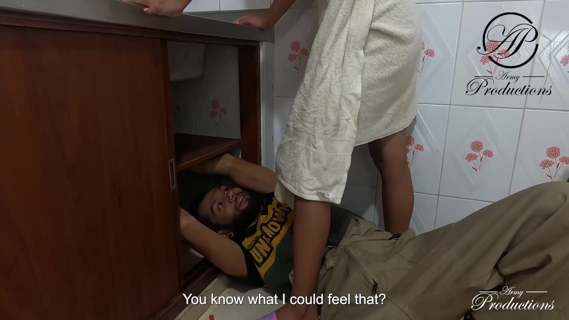 Hotwife Has Sex With The Handsome Plumber - Armyproductions