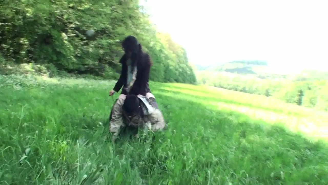 Outdoor fun with pet boy by Femdom Austria