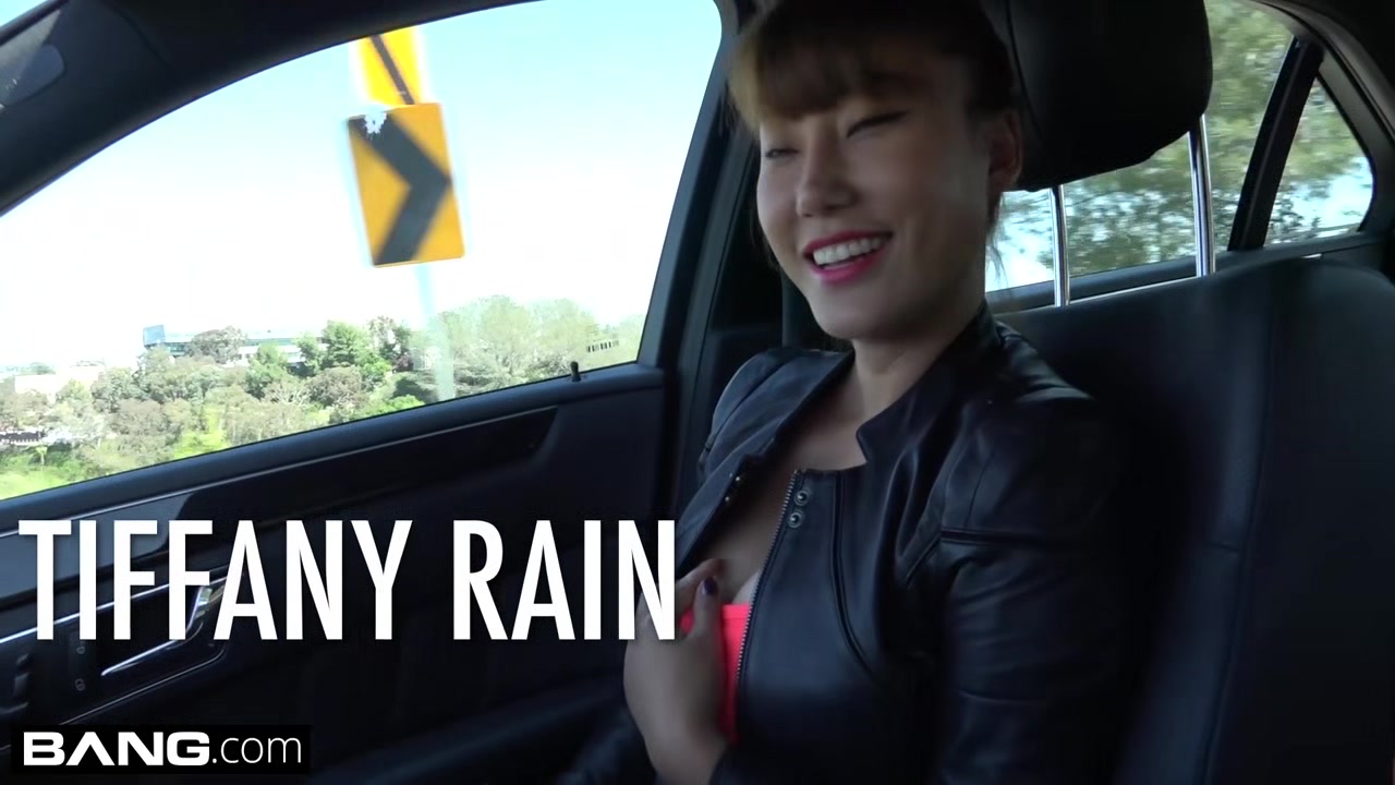 Asian MILF Tiffany Rain is showered in cum after her hike