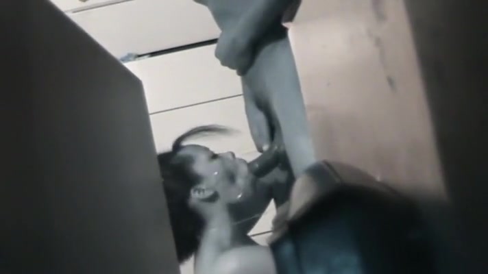 Ebony wife caught on sucking dick