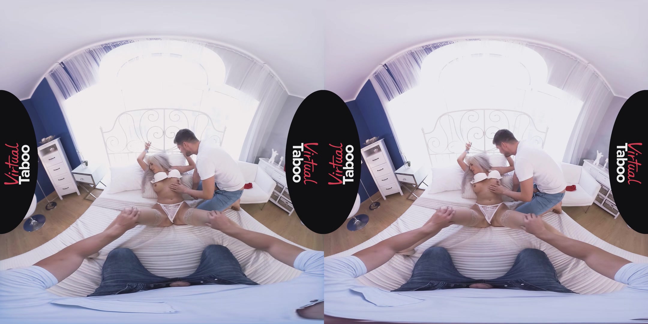 Blanche Summer VR Porn: Unexpected Family Sex - VirtualTaboo