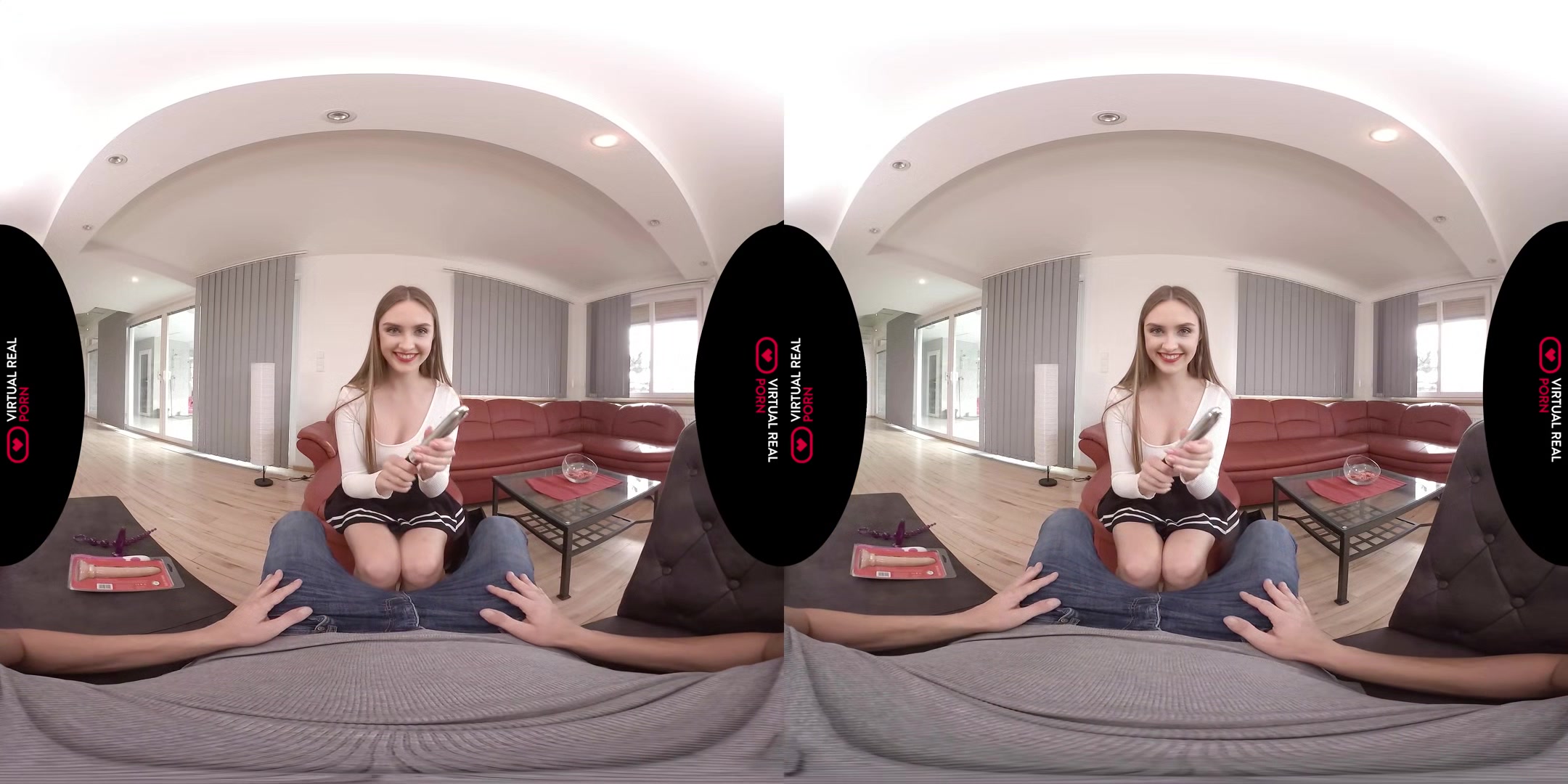 Cock-To-Door Service - Shaved Teen Riding - Sexlikereal