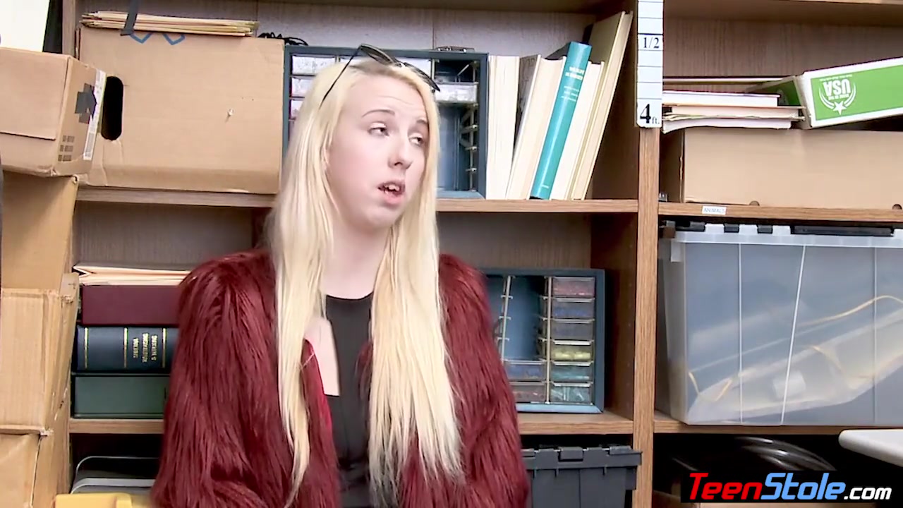Darcie Belle - Rich Blonde teen 18+ Thief Can Not Avoid The Punishment