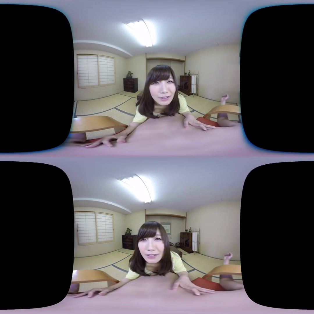 Gazing at the Virtual Blowjob; Cute Japanese MILF Oral POV