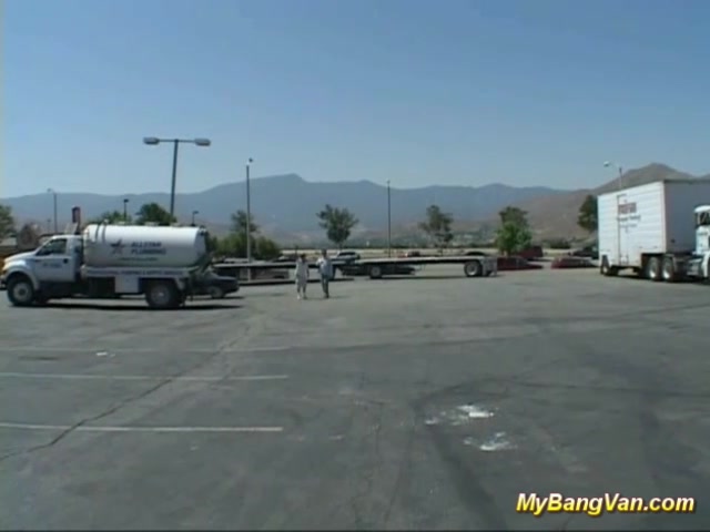 picked up for anal gangbang van orgy