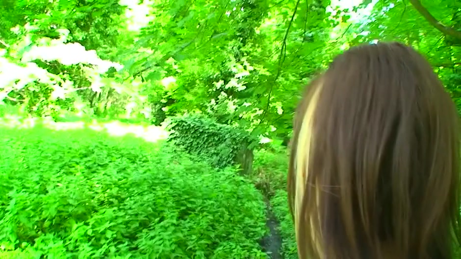 Horny cutie has real sex while in a public street