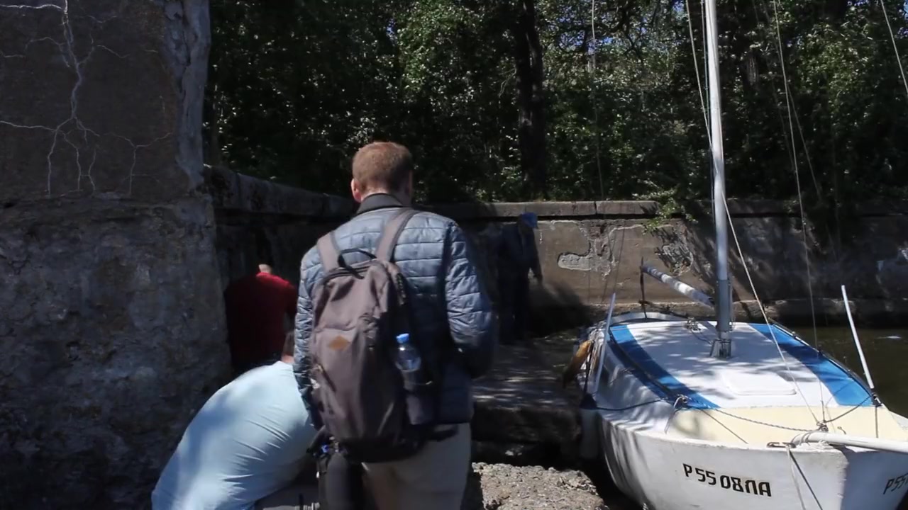Nude Shooting On A Boat. Live Video