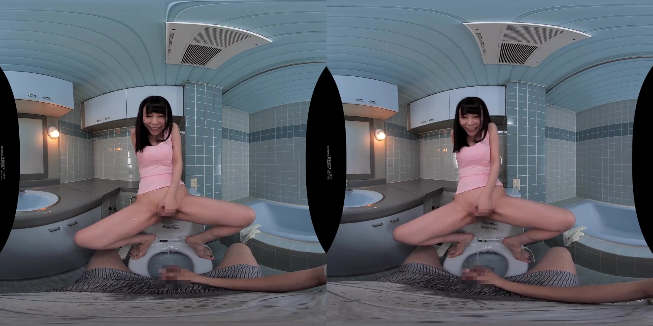 Older Stepsisiters Taking you for a Bathroom Break; Busty JAV Idols Watersports and Pissing