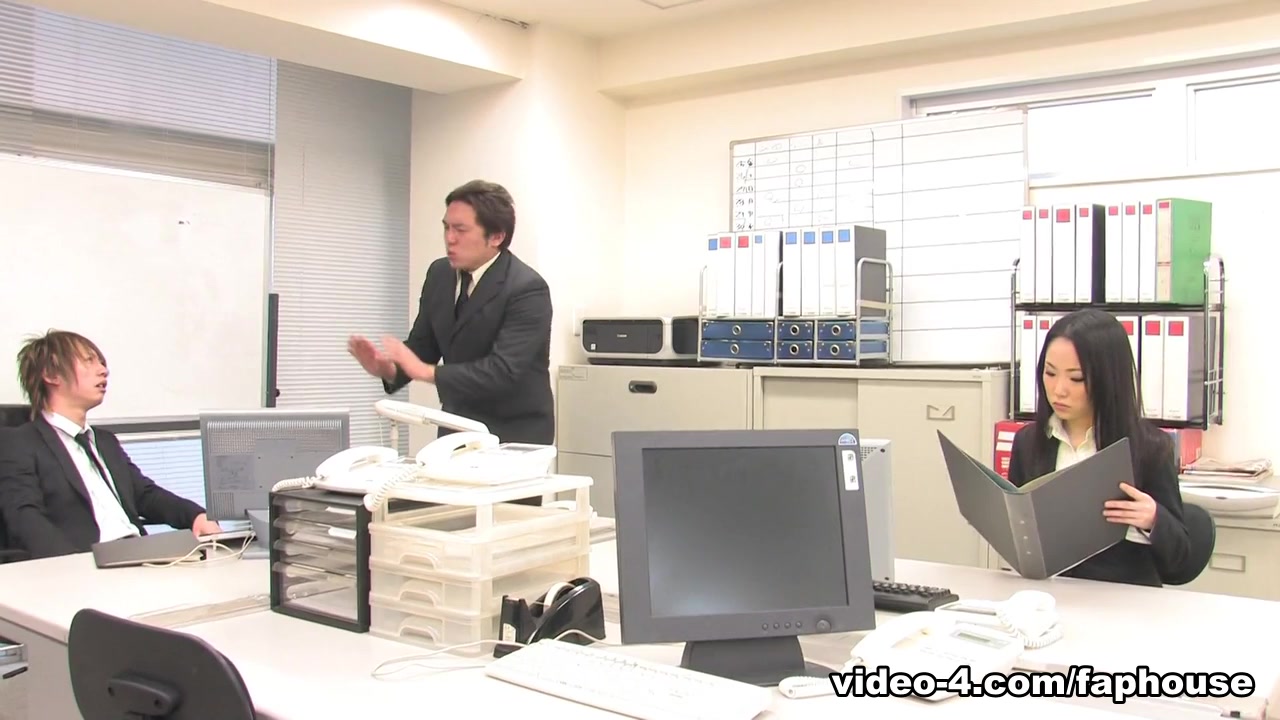 Stunning Japanese gal gets plowed hard in an office - FapHouse