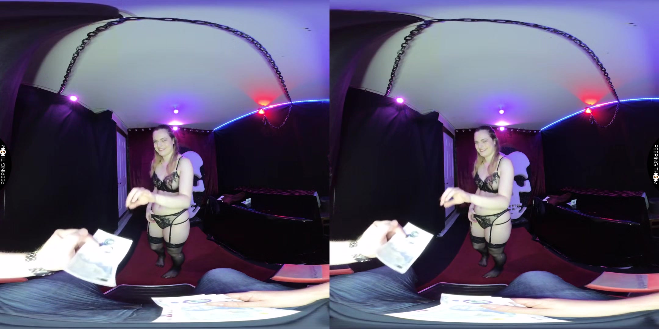 Waiting VIP Tables - Cutie in the Club Down on Her Knees