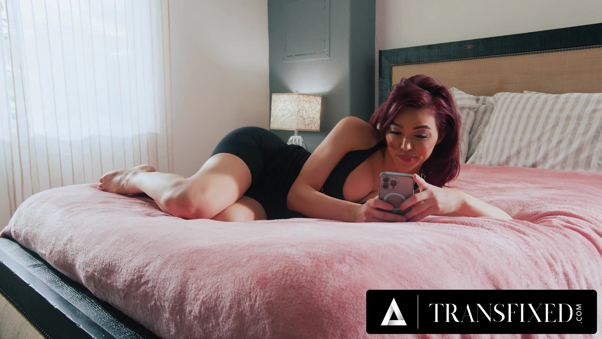 TRANSFIXED - Curious Redhead Emma Rose Has First Lesbian Experience With Married Darling Casey Calvert