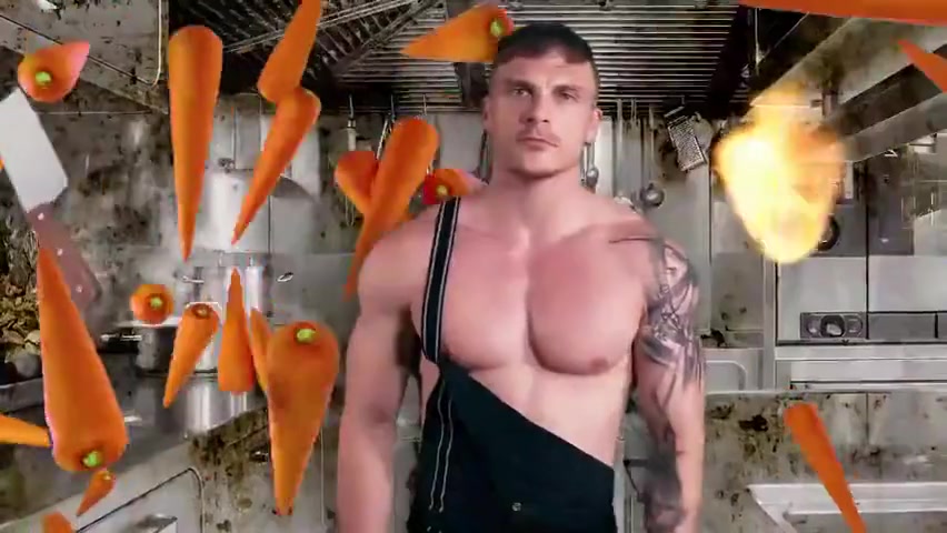 Kitchen traquenard En Cuisine - Big Dicks, Gabriel Lambert And Chris Loan