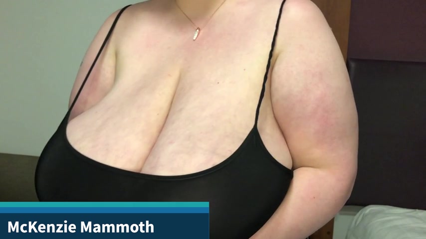 McKenzie Mammoth shows off her massive cleavage - SecretHandful