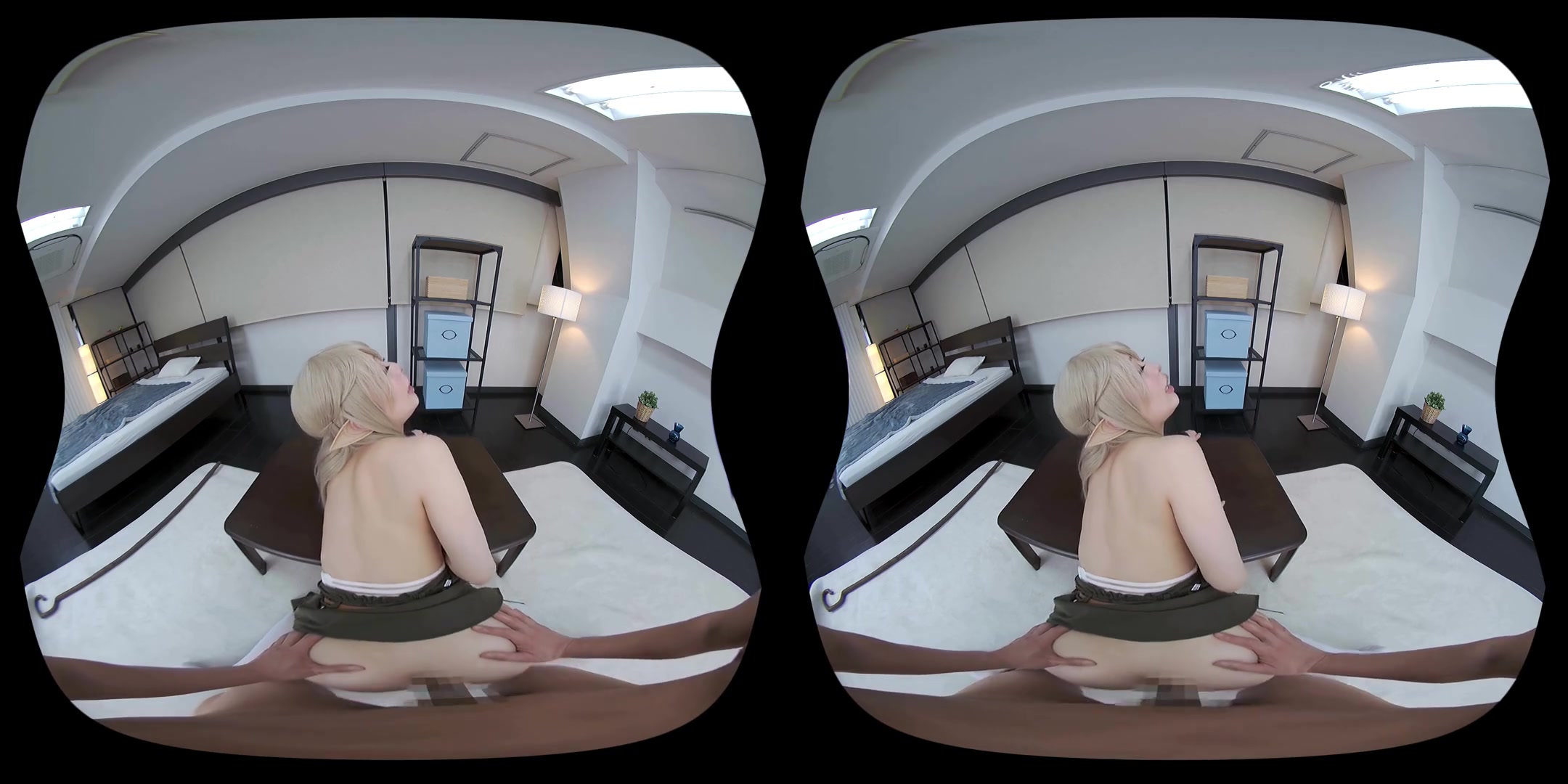 Reincarnated as a Hero in a New World: Elf Sex; Blonde Japanese Cosplay POV VR