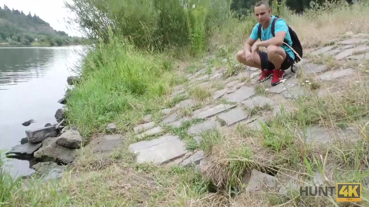 HUNT4K. Angry guy agreed to sell girlfriend's twat for stack of cash