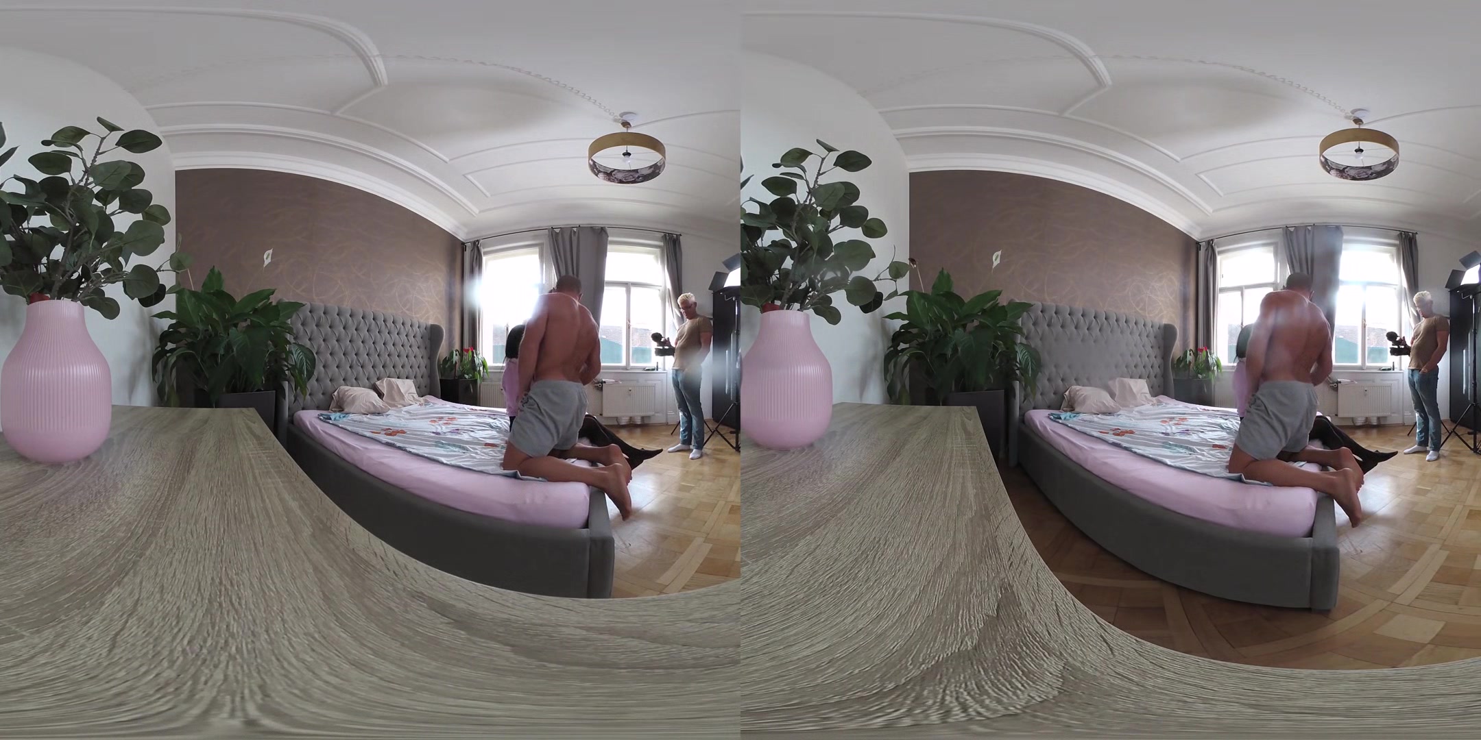 Daphne Klyde - Vr Behind The Scenes Part Two - Double Meat Sandwich Dvp Makes Thick Milf Squirt Buckets Of Joy Juice