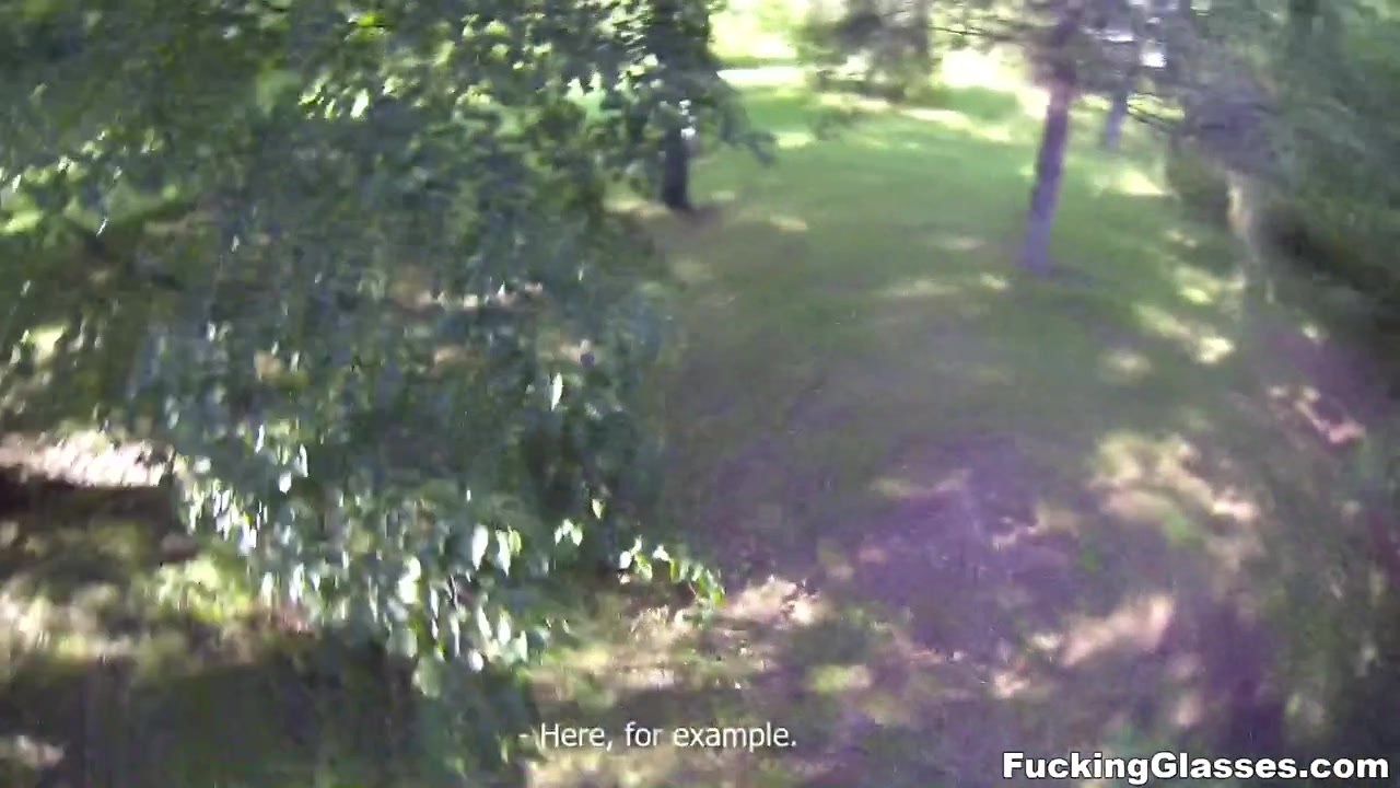 Lota in Outdoor fuck in glasses
