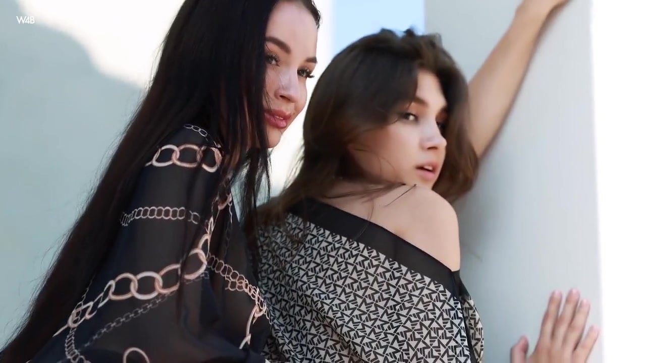 Milena Ray And Ellie Luna In Two For Love Backstage In 4k
