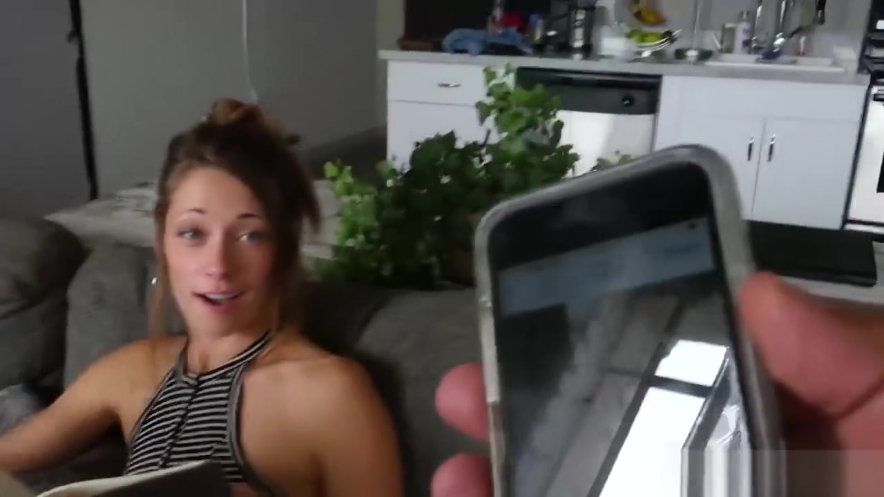 Slender Stepsister Fucks Her Blackmailing Stepbrother