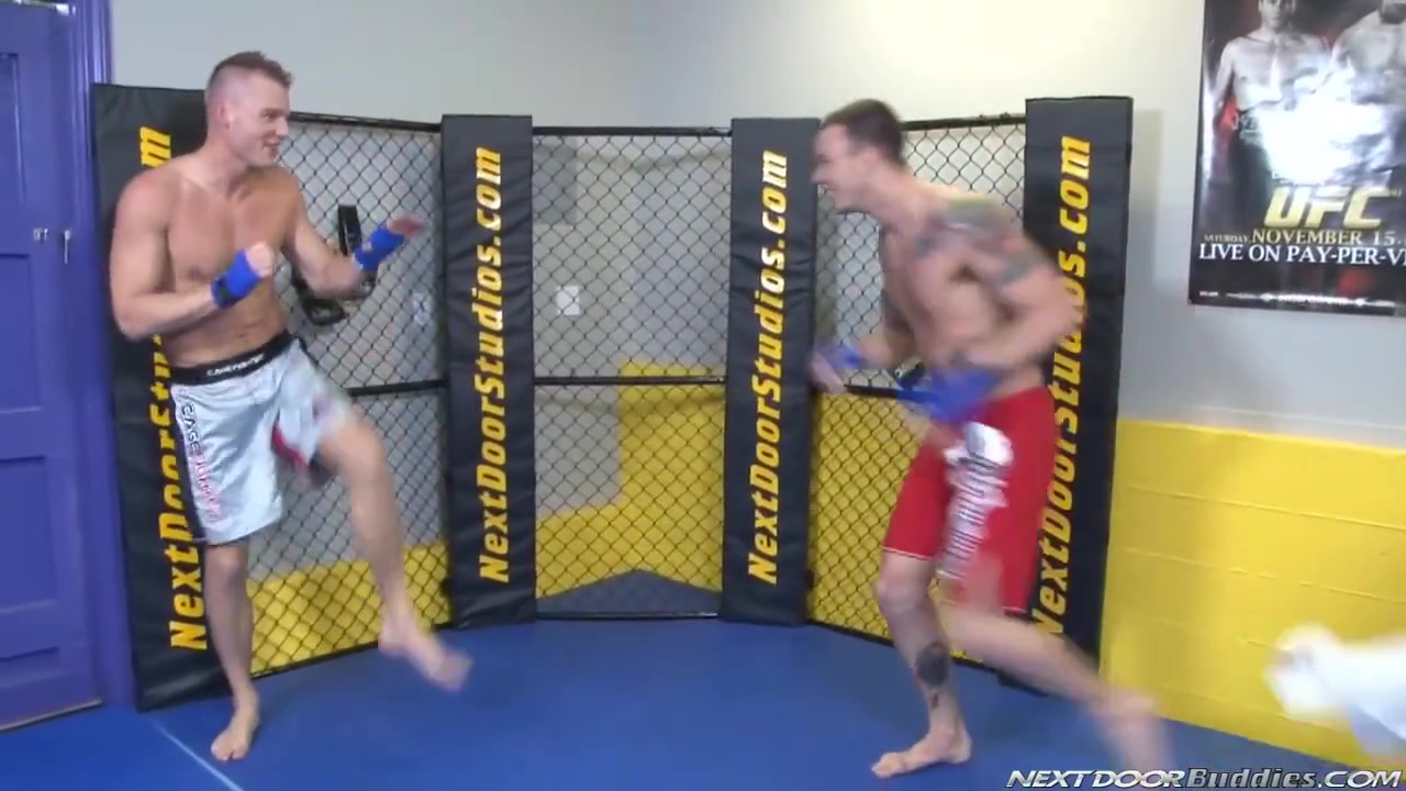 Cliff Jensen And Steven Daigle In Gym Buddies Share More Than Workouts
