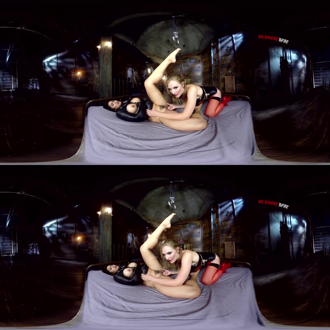 Mia Li & Mona Wales in Mona Wales Trains Her Kinky Lesbian Pet - KinkVR
