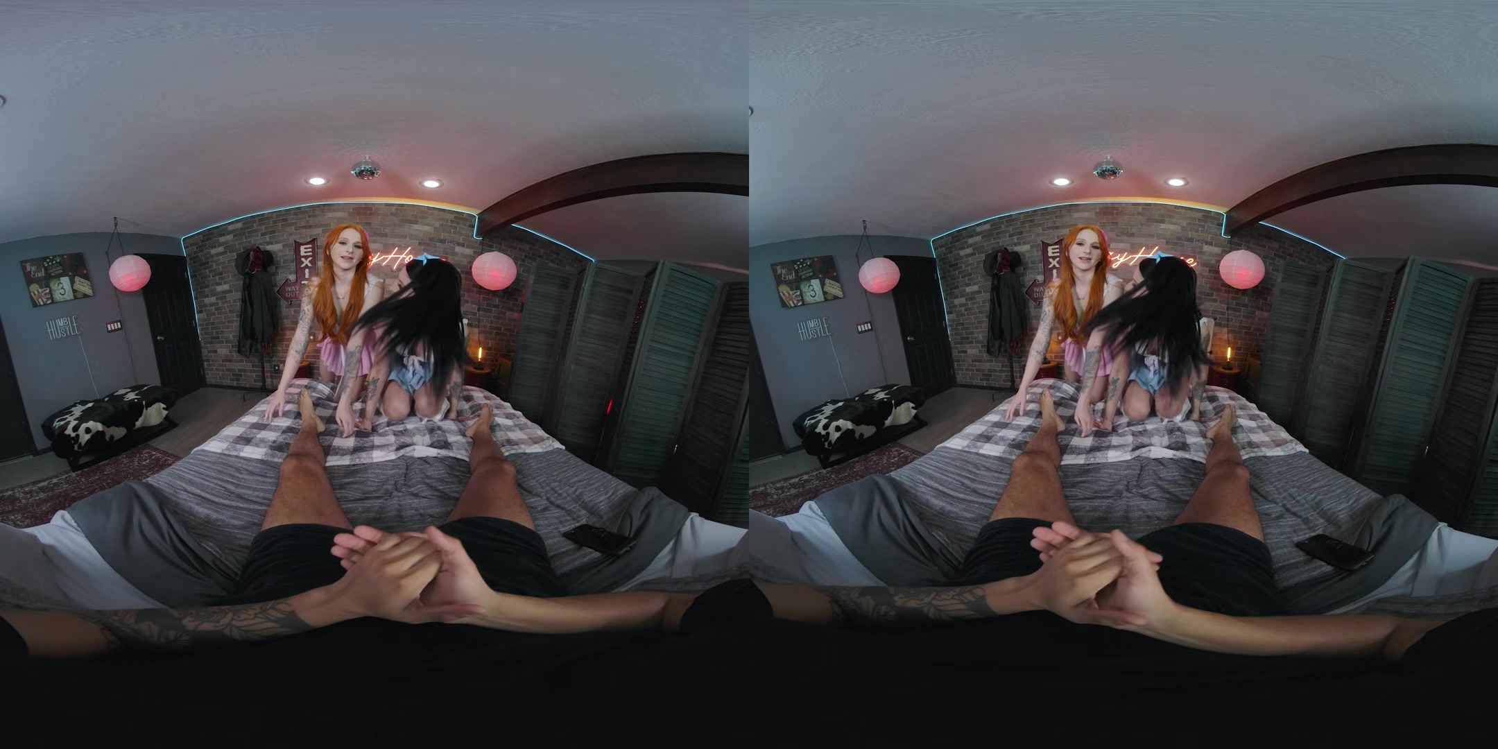 Three Way Hot Kissing 2