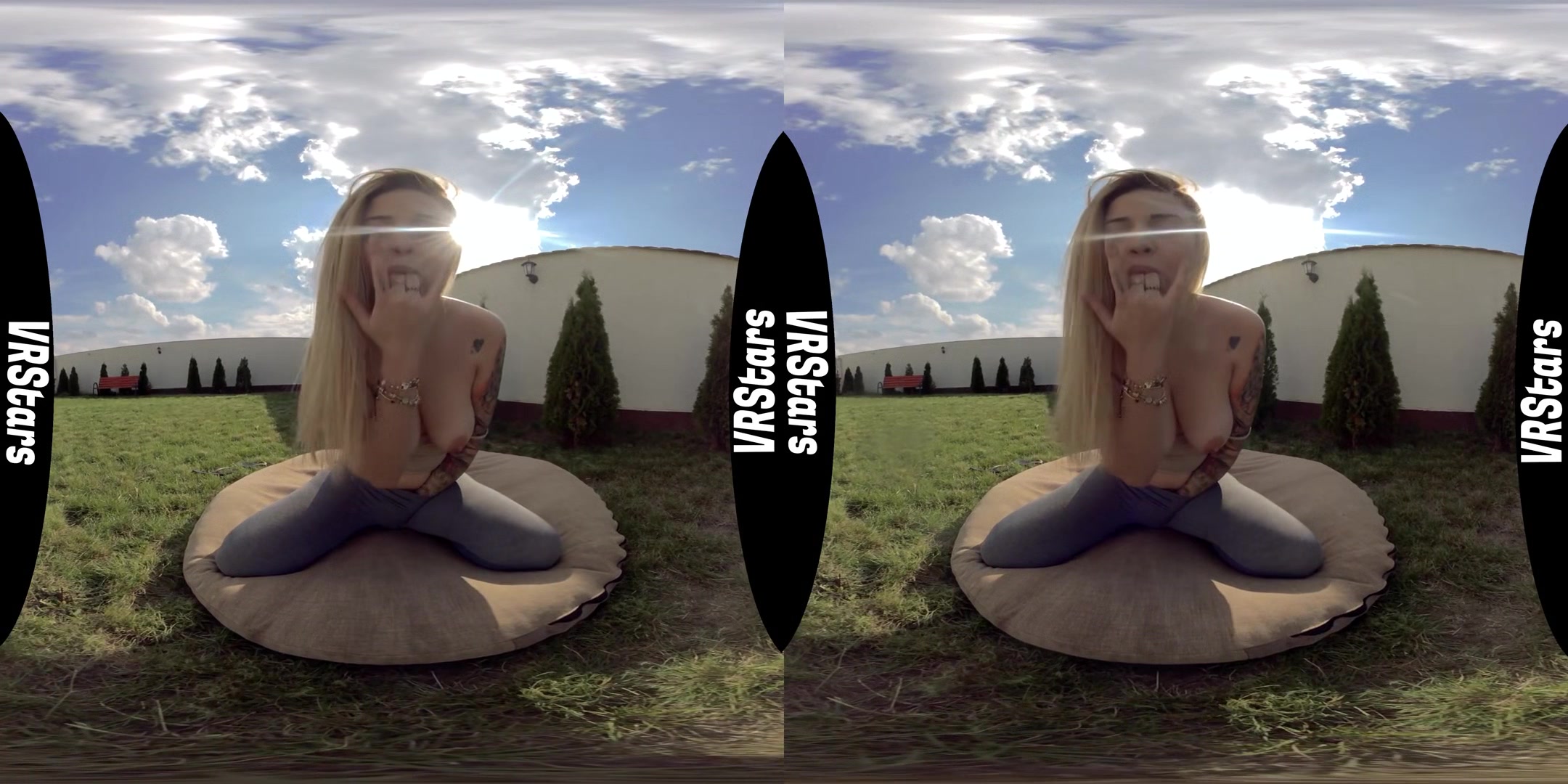 Outdoor Massive Double Squirting! - VRStars - SexLikeReal