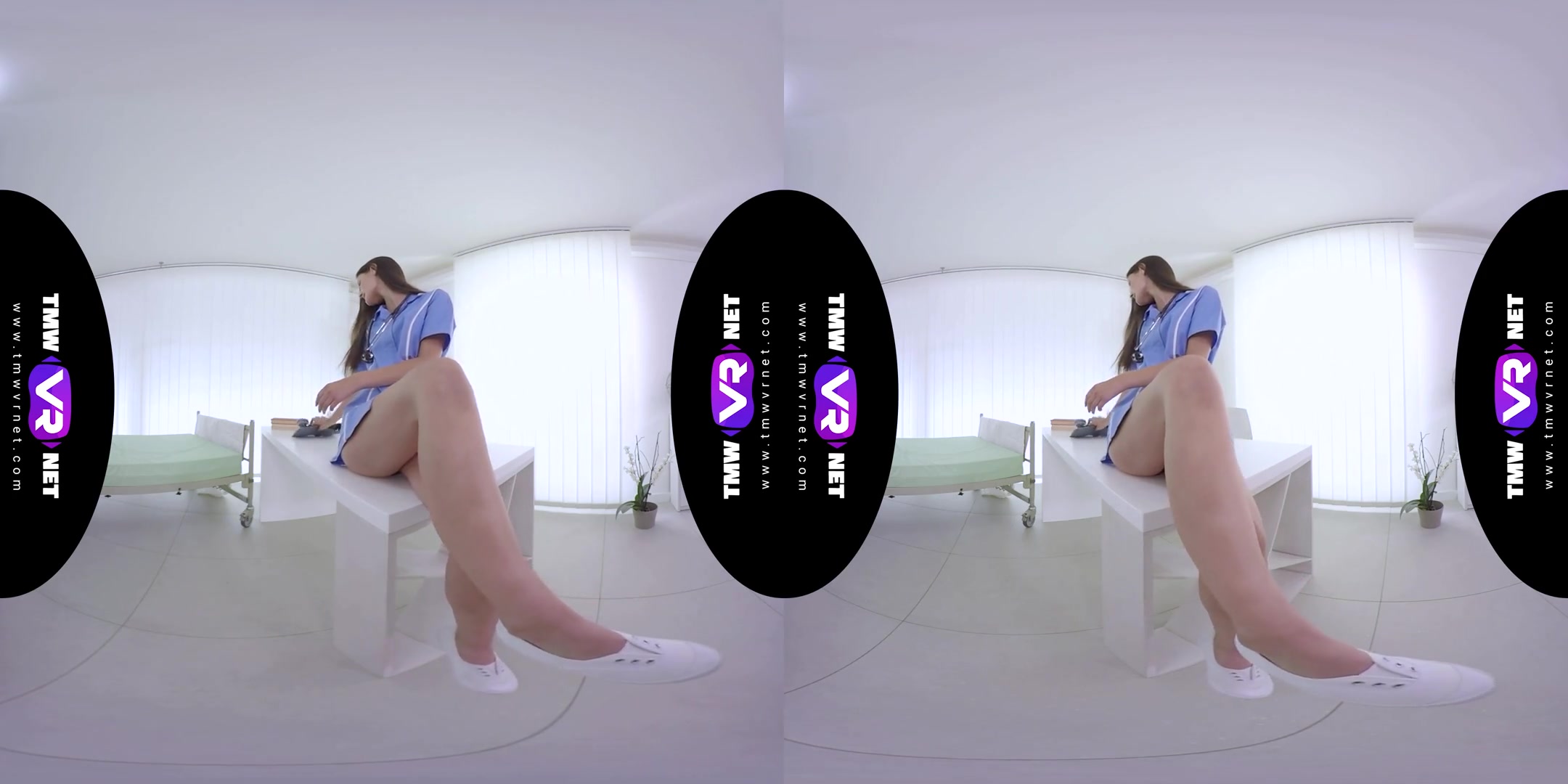 Coco Kiss in Adorable Nurse with Long Legs Shows Her Sex Skills - TmwVRNet