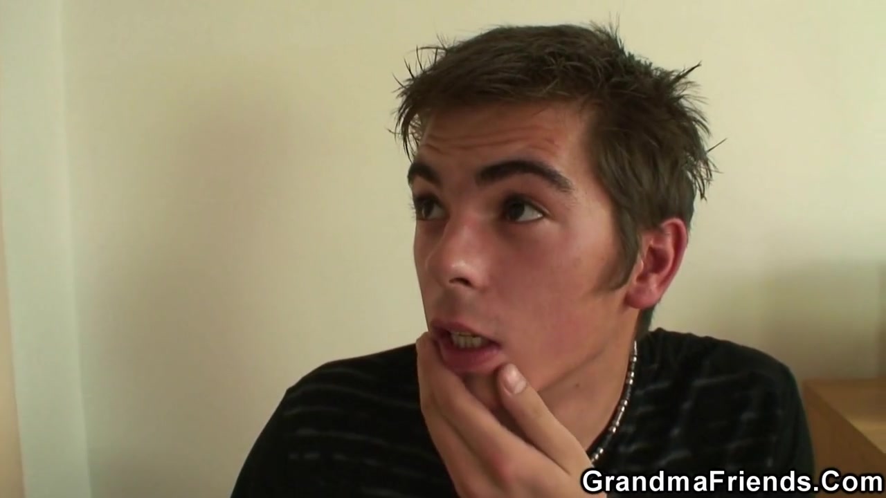 Very Old Granny Used By Two Dudes