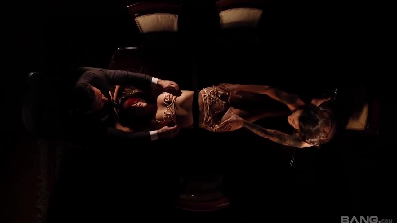 Warm Threesome Bondage In Erotic Perversions For Two Se