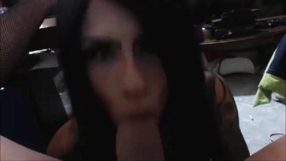 Very Hot Tranny Blowing A Horny Date - POV Closeup