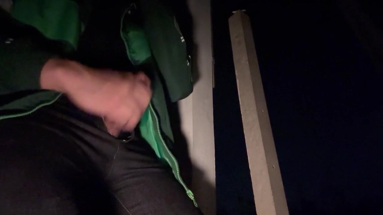 Jerk Off And Smoking In Public