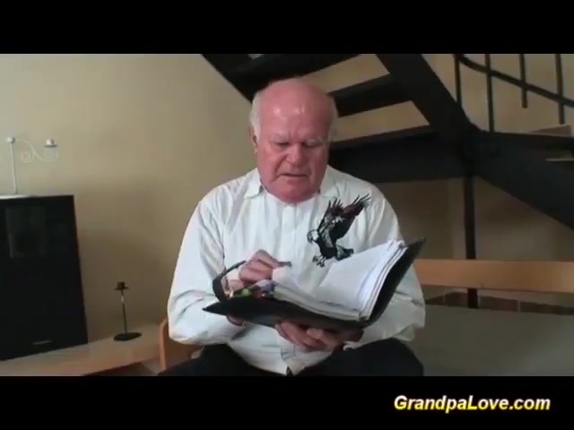 grandpa in love with