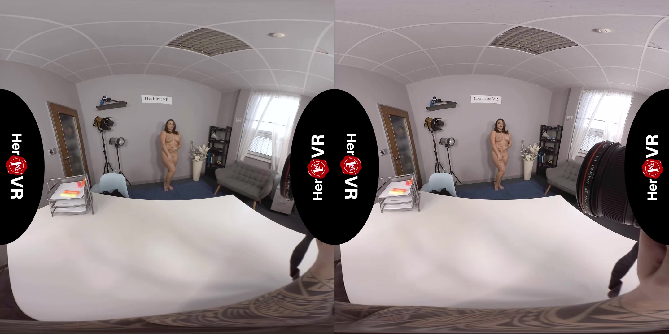 Lea - VR Casting - HerFirstVR