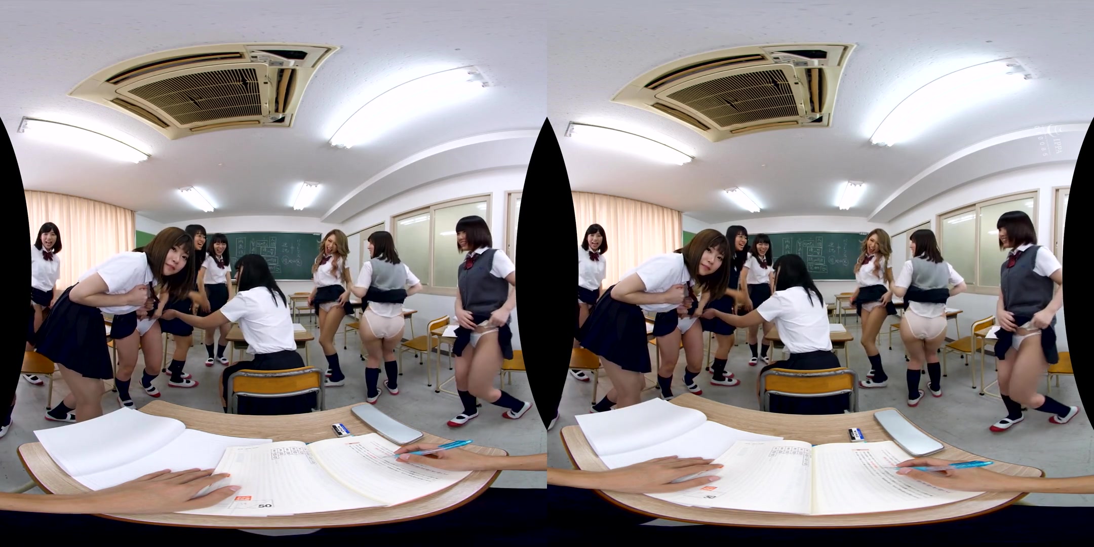 There are Very Few Men in the School, And Girls are Overpowering! 1 - SexLikeReal