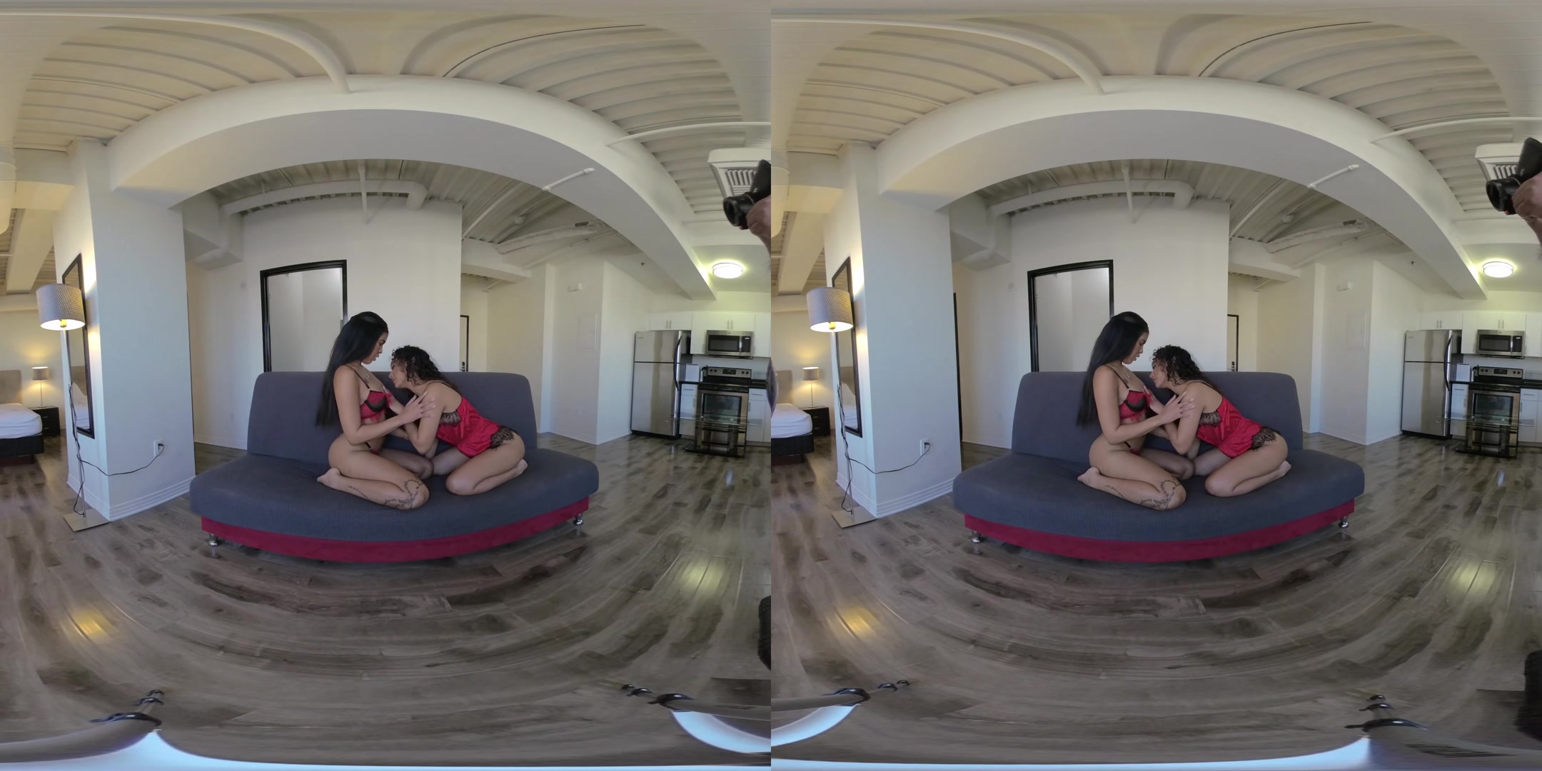 Maya Farrell and Sarah Fuck Two Guys - TadPoleXXXStudio