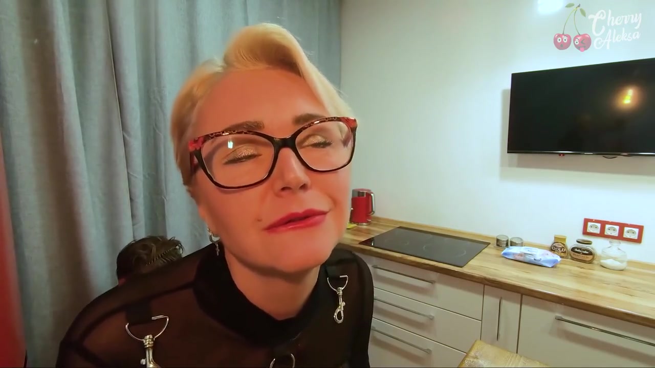 Blonde With Glasses Fucked In The Ass O - Cherry Aleksa
