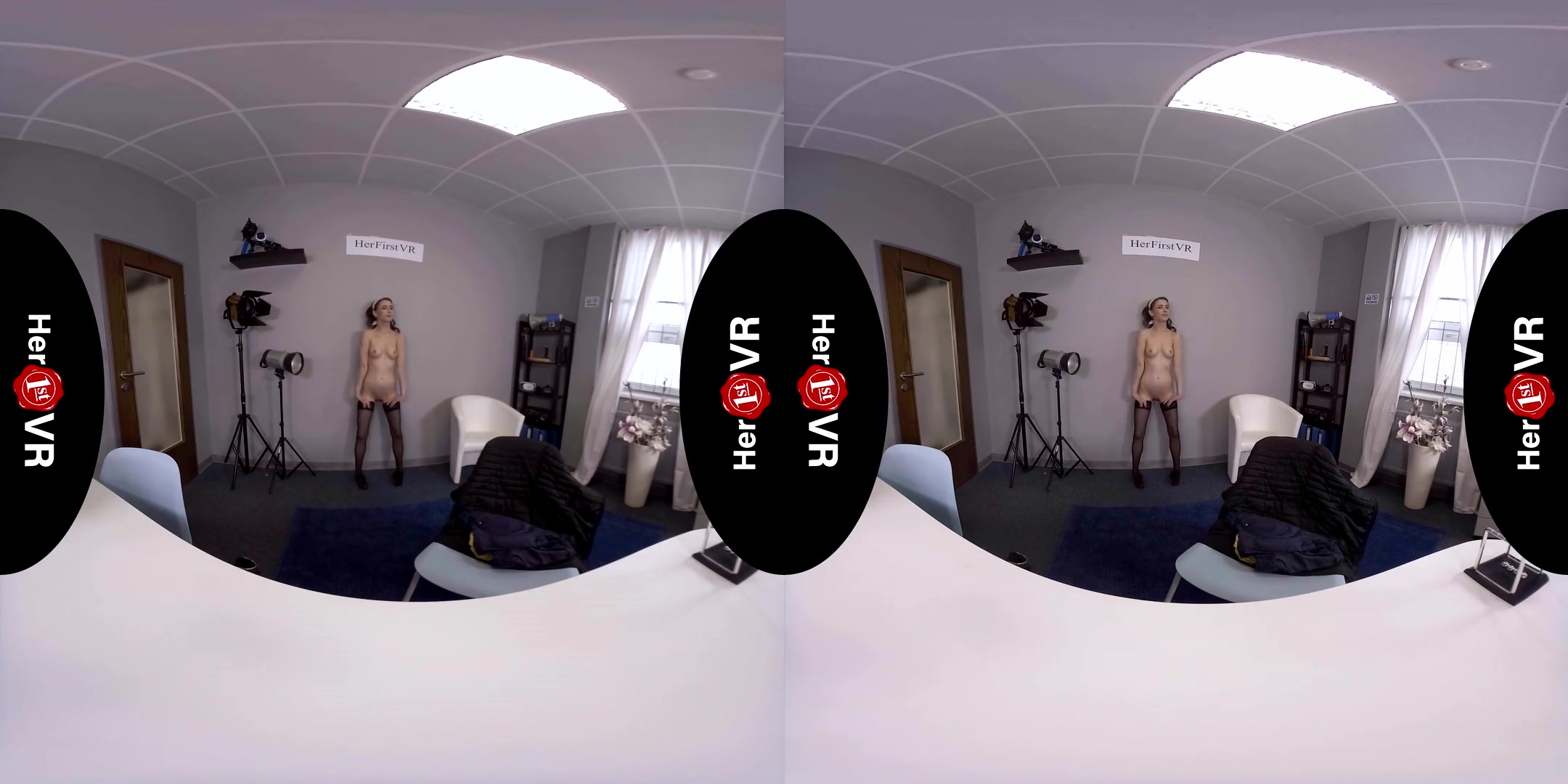 Sofia - First VR Casting - Petite Shaved teen 18+ POV Hardcore