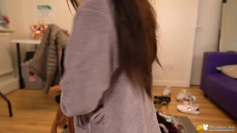 End Of The Shoot - DownblouseJerk