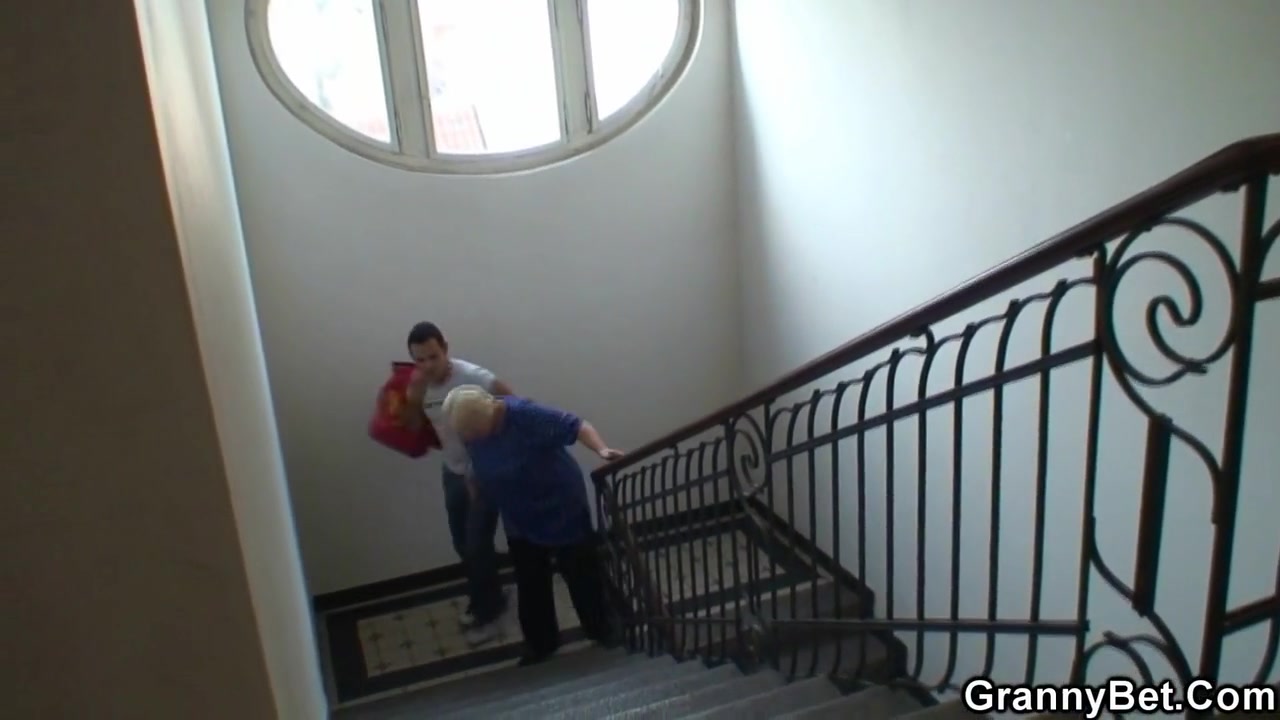 Big Boobs Blonde Mature Banged By Stranger