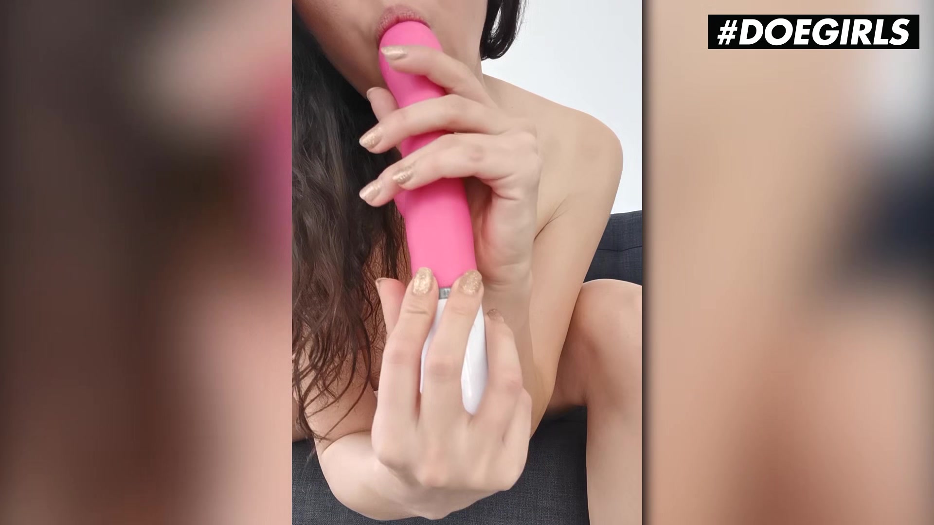 DOEGIRLS - Gia Ren - Spanish Bombshell Dildo Fucking Her Wet Pussy On Solo Homemade Clip