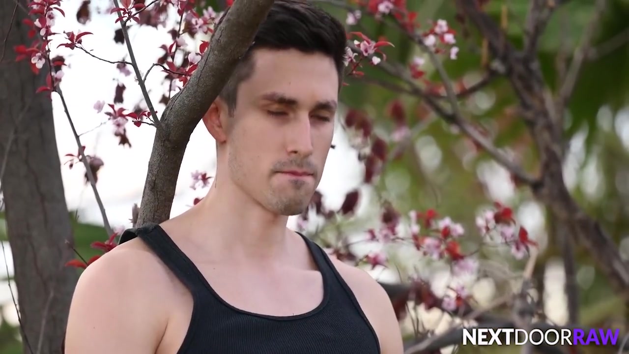 Tatted Muscle Smashed Outdoors By Hunk Stranger