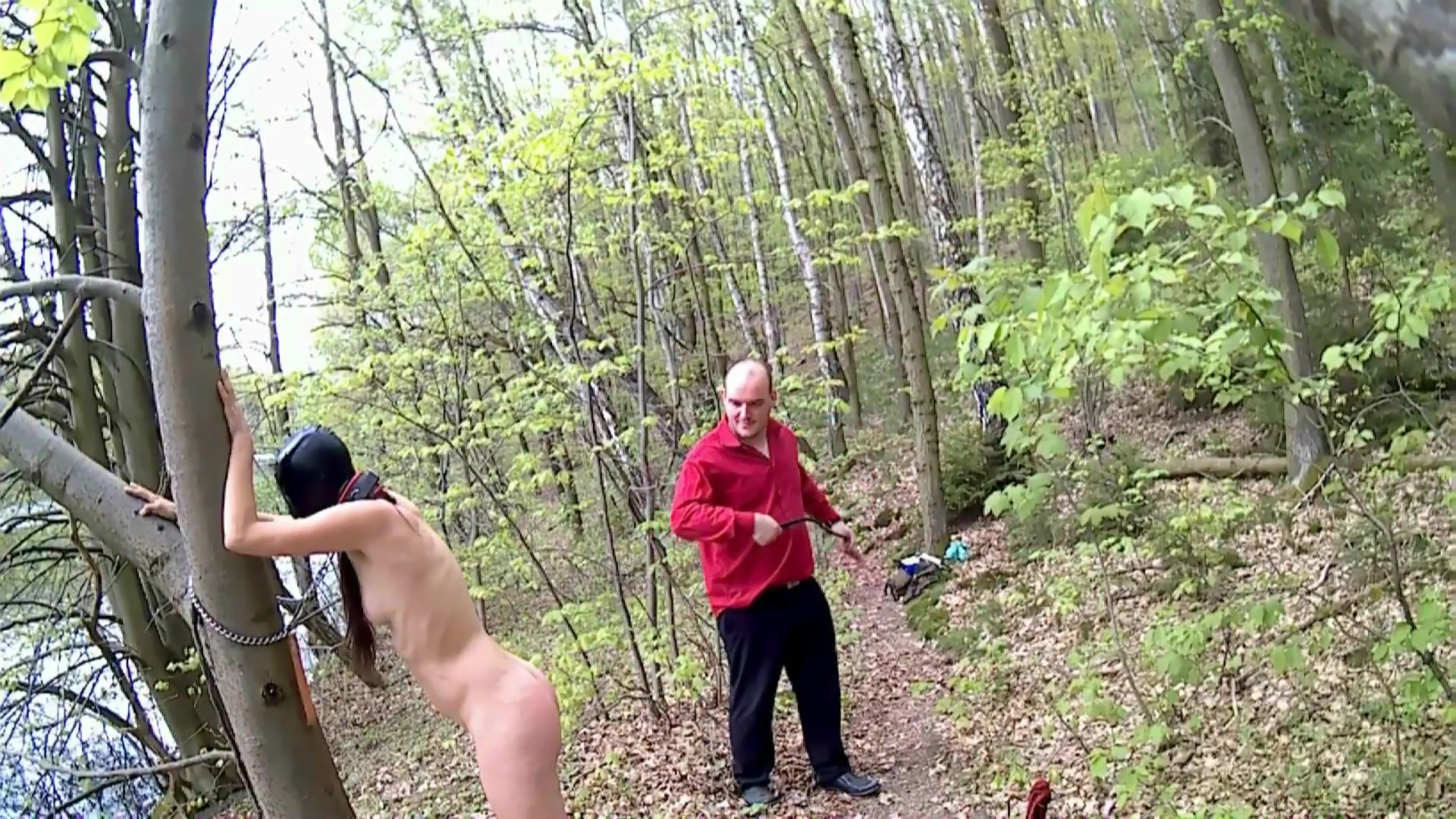 Aldina Gets To Feel The Whip At The Lake